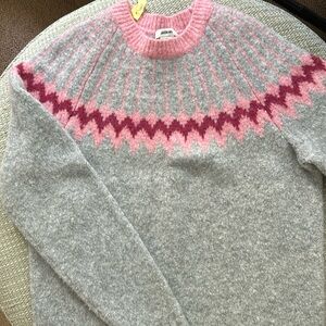 Jason Wu Fair Isles sweater, size medium
